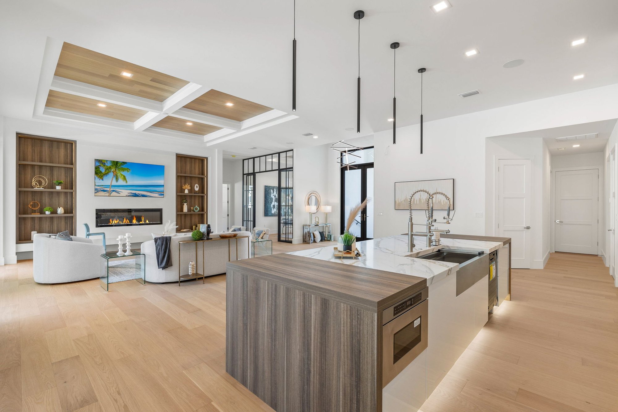 real estate photography HDR interior living room Bonita Springs FL TrueVision Photography