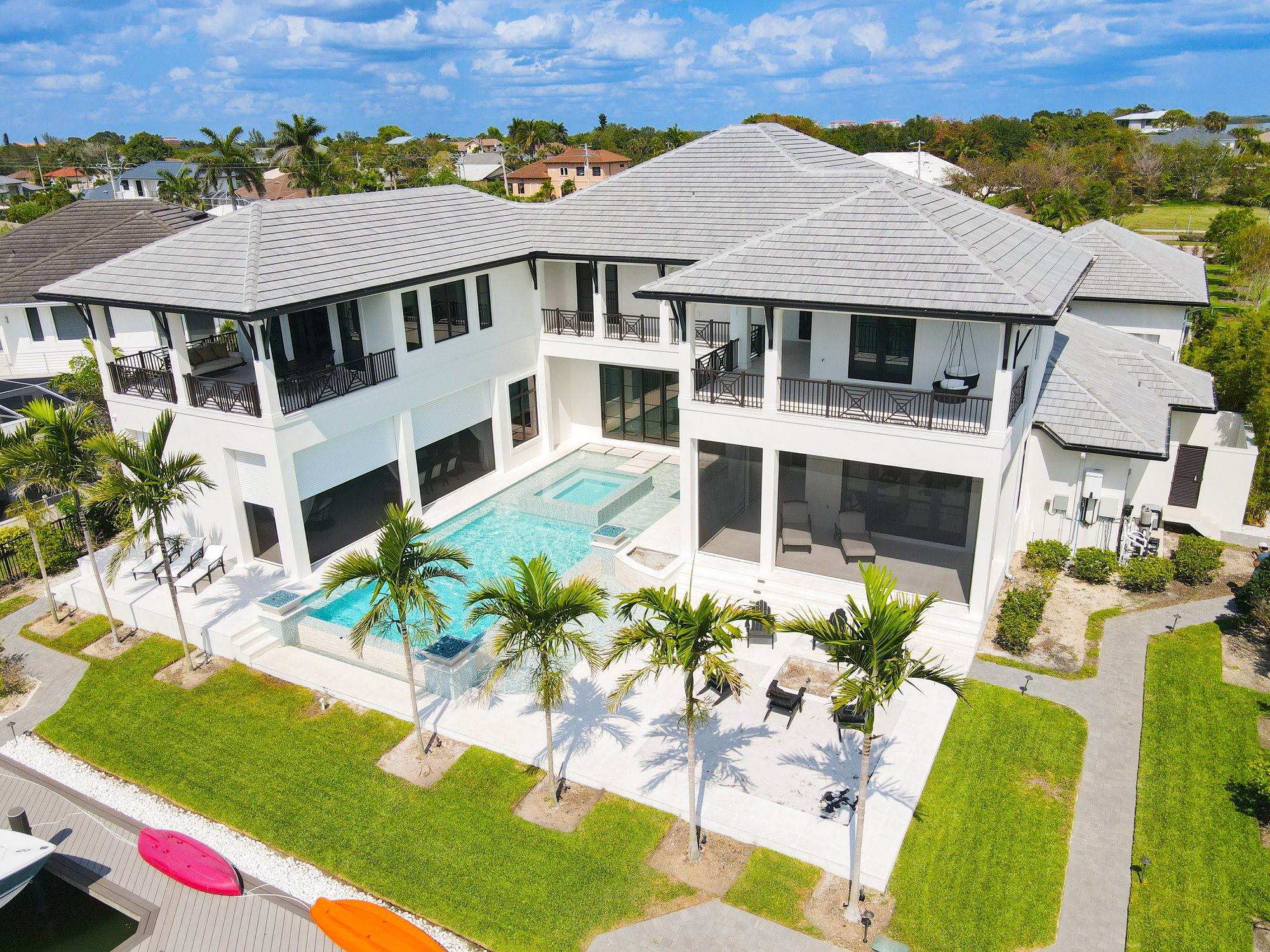 aerial real estate photography property overview Naples FL TrueVision